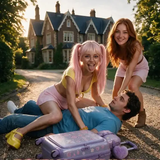 British Summer with my Stepbro – Candy AI XXX Shorts