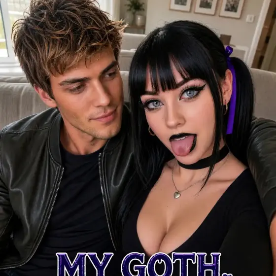 My Goth Stepsister – Candy AI XXX Shorts