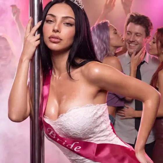 My Step-Sister's Bachelorette Party! – Candy AI XXX Shorts